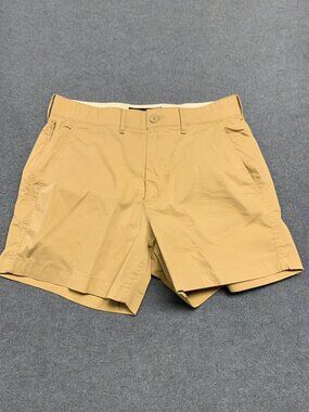 Abercrombie & Fitch Men's Short Size 31 Khaki Day Stretch Athletic Fit Chino